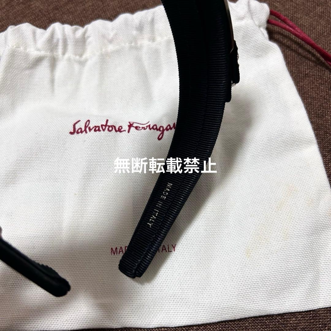 最終値下げ Ferragamo ビジューカチューシャ