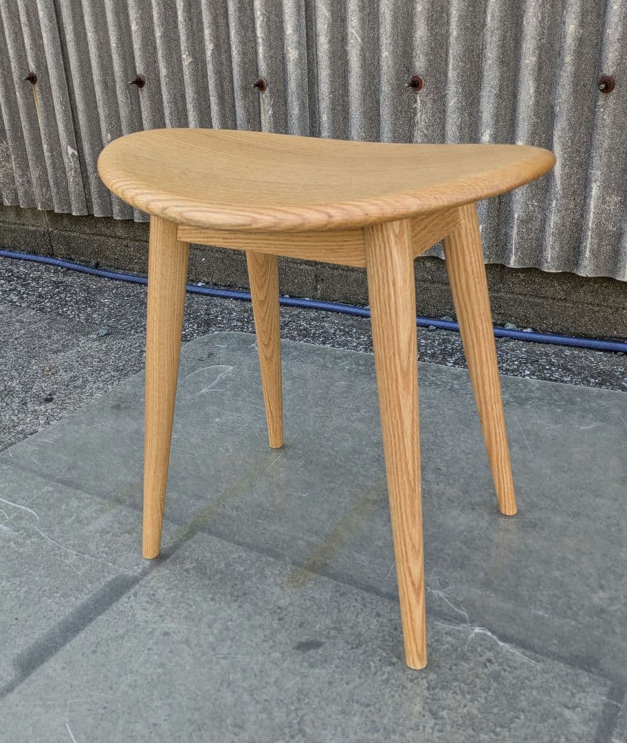 KASHIWA　柏木工　SELECTION スツール（オーク板座）1〜4