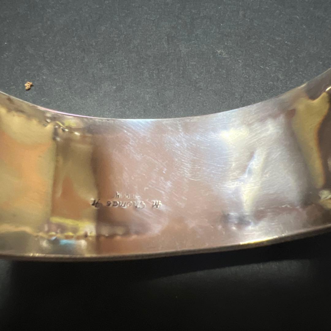 ナバホ族ターコイズバングル