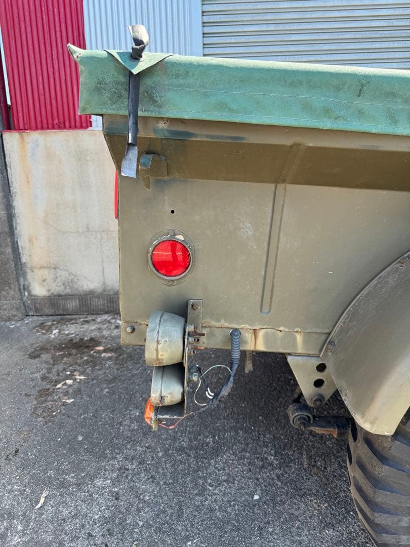 三菱　ジープ　トレーラー