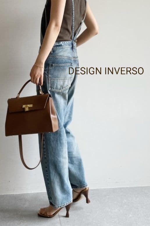 DESIGNINVERSO ショルダーバッグ 黒