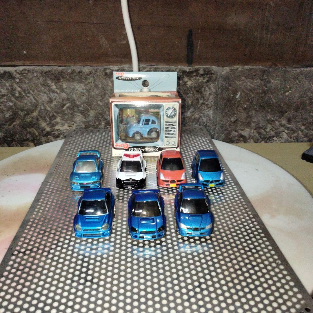 チョロQ　スバルインプレッサ　R1R2 360 8台セット