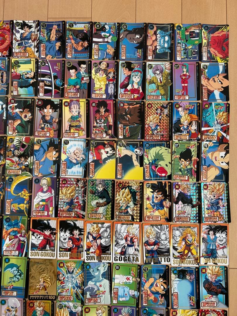 【レア】ドラゴンボールGT カードダス 191枚 まとめ売り（ダブり無し）