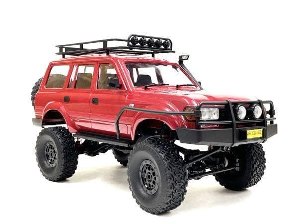 WPL C54-1 1/16 ランドクルーザー LC80タイプラジコン 赤 技適