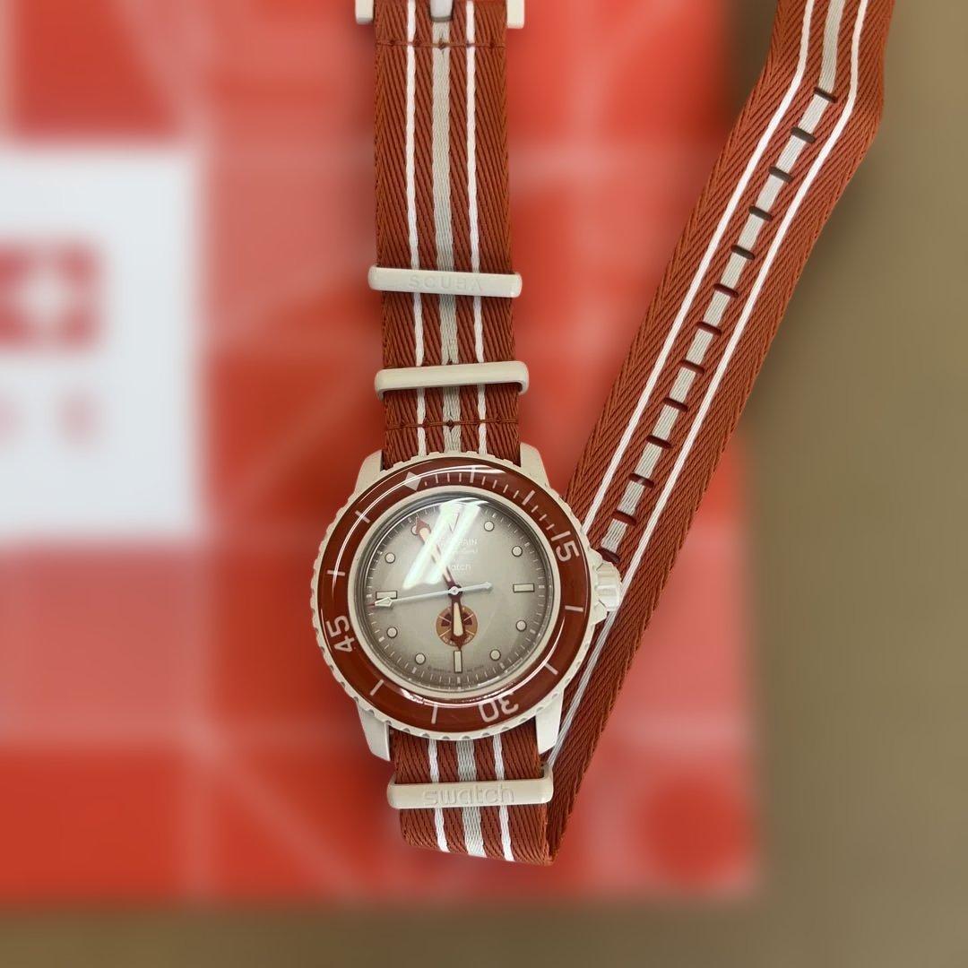 斯*経様 Swatch Blancpain コラボ 時計