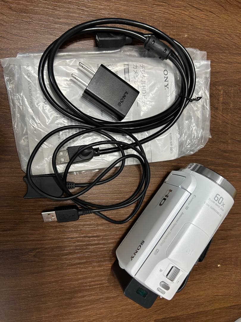 【美品】Sony HDR-CX680 ビデオカメラ