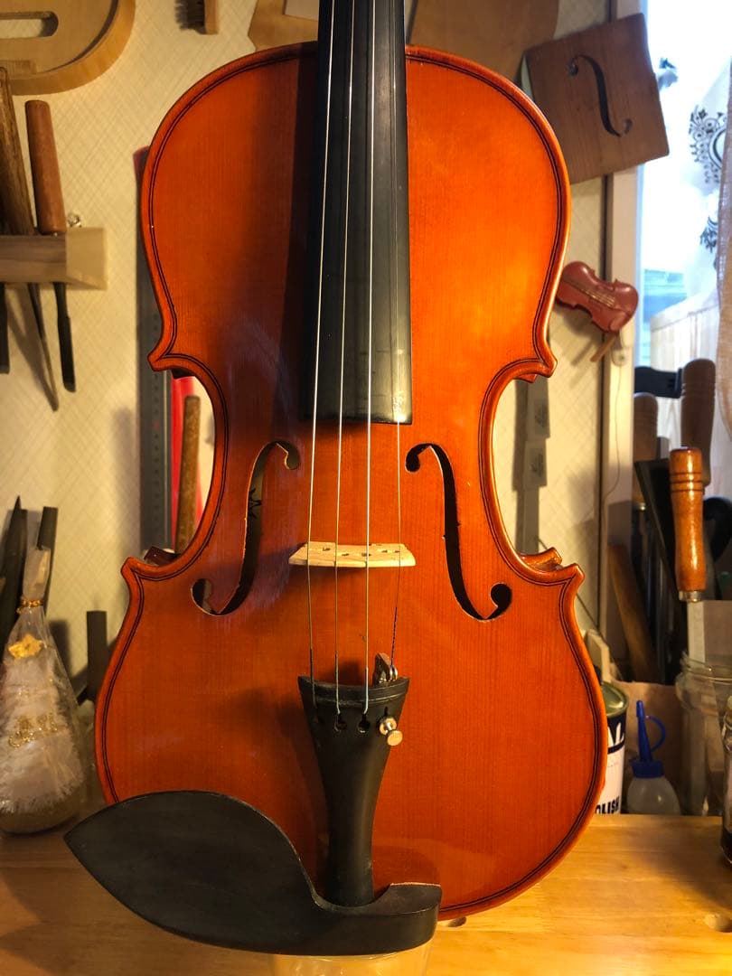 【訳あり特価.駒&魂柱調整済】HAG 中古バイオリン3/4 型名&製造年月日不明