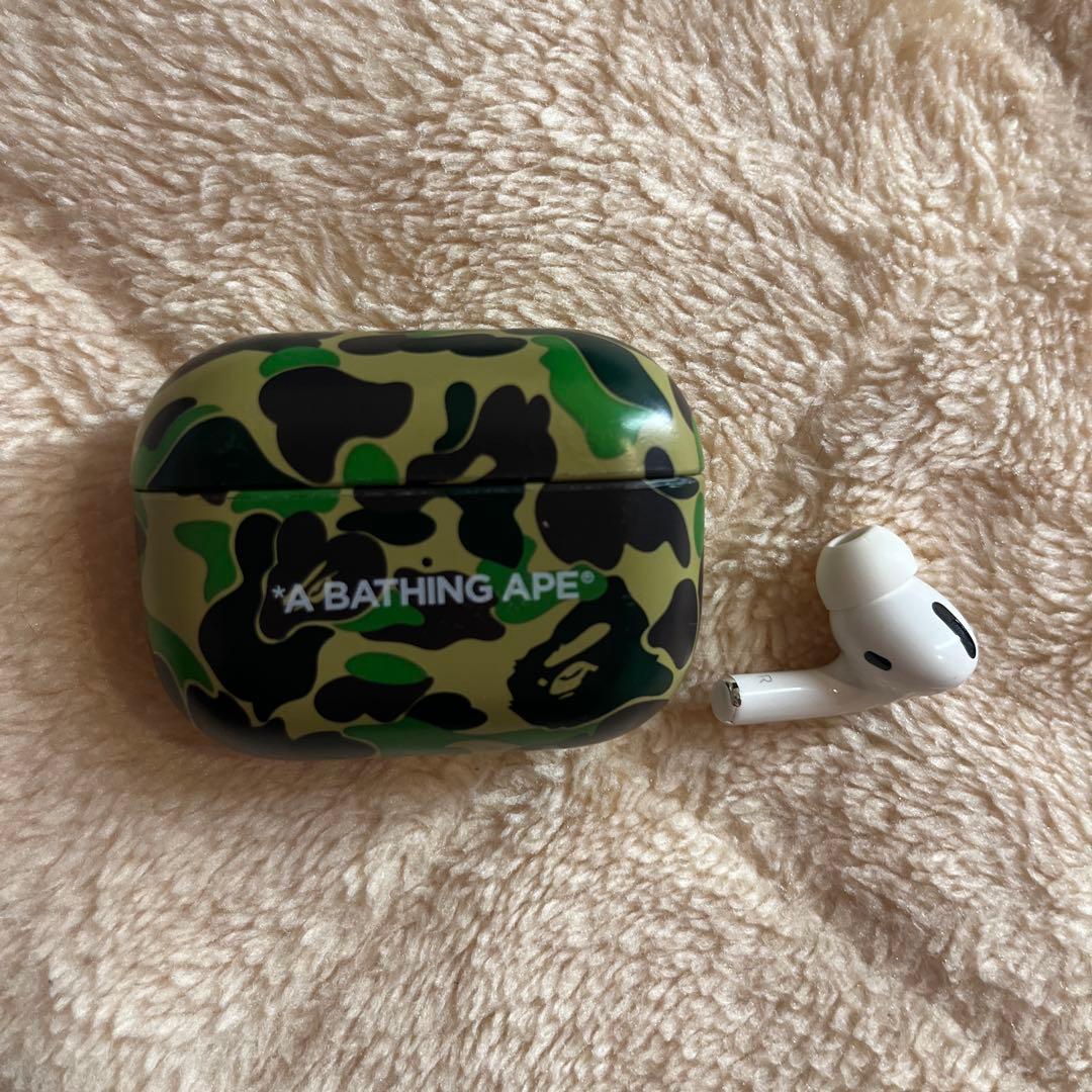 AirPods pro （第1世代）　BAPEケース付き　片耳