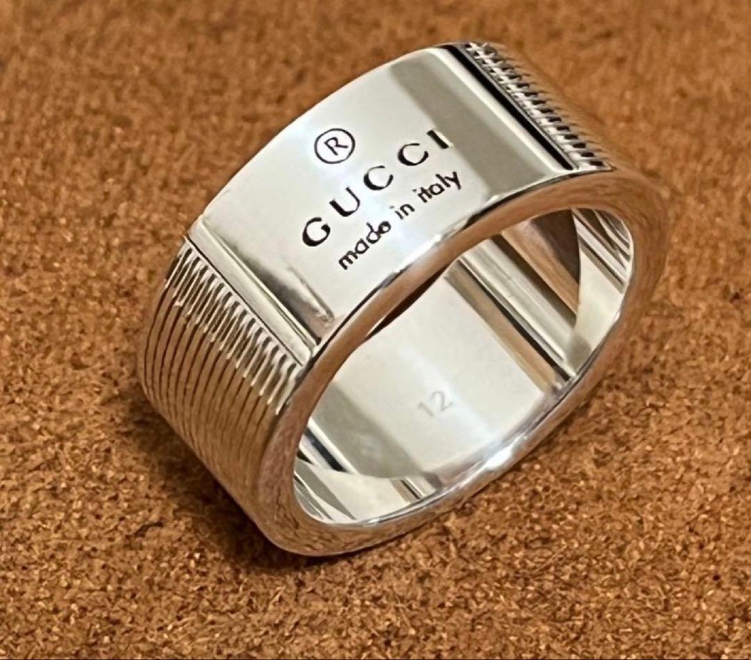 GUCCI シルバーリング サイズ12
