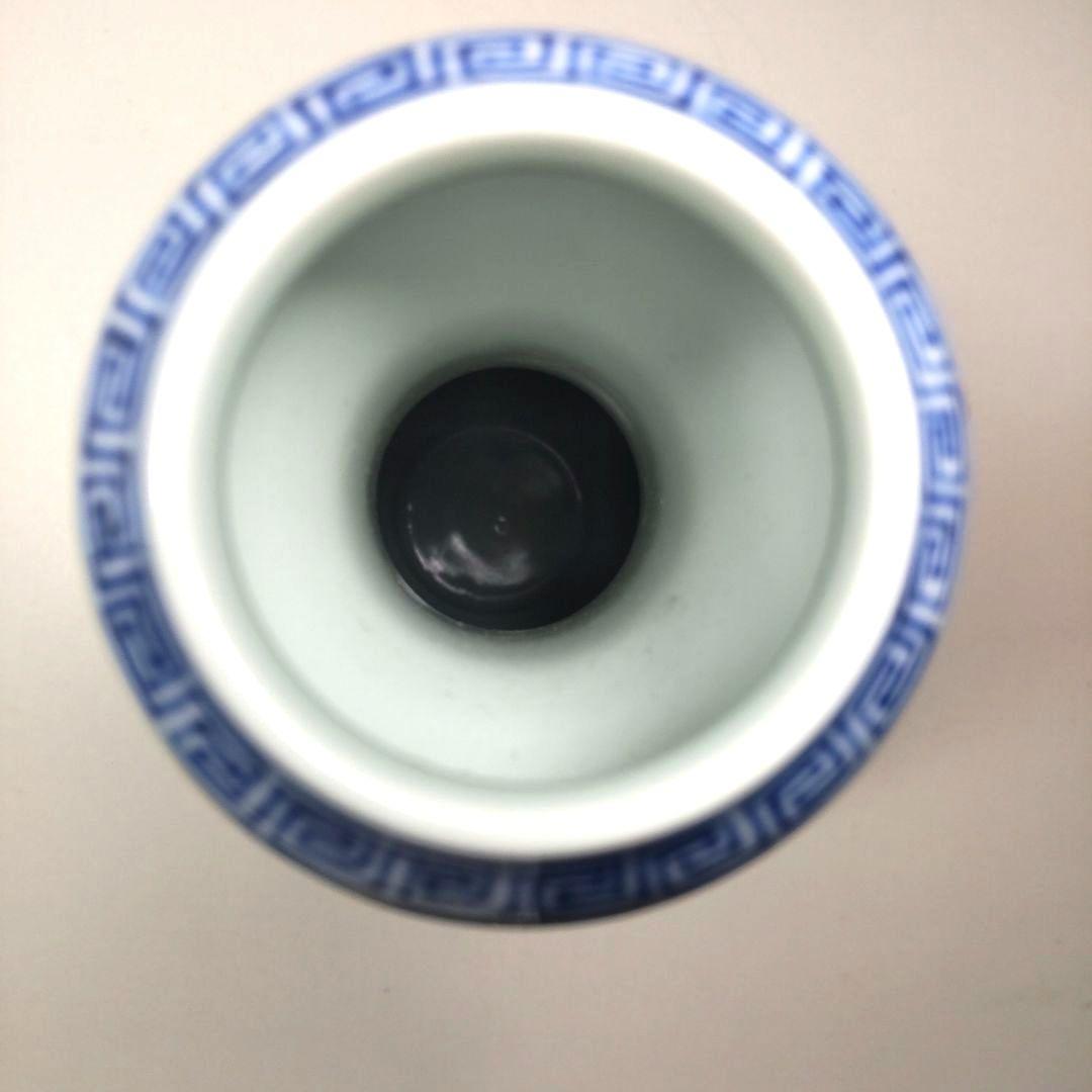 中国古董 景徳鎮 黄地清华花果瓶 大清乾隆年製款 骨董