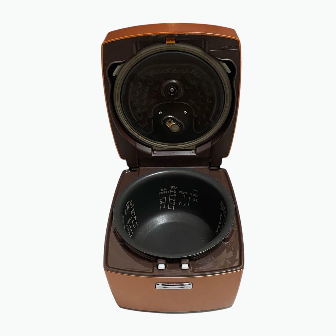 17年製 三菱 IHジャー炊飯器 5.5合炊き NJ-VX108-D 炭炊釜