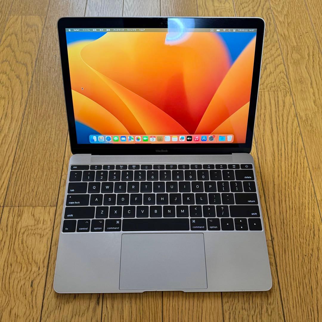 Apple MacBook 2017 希少US配列/16GB/500GB強化