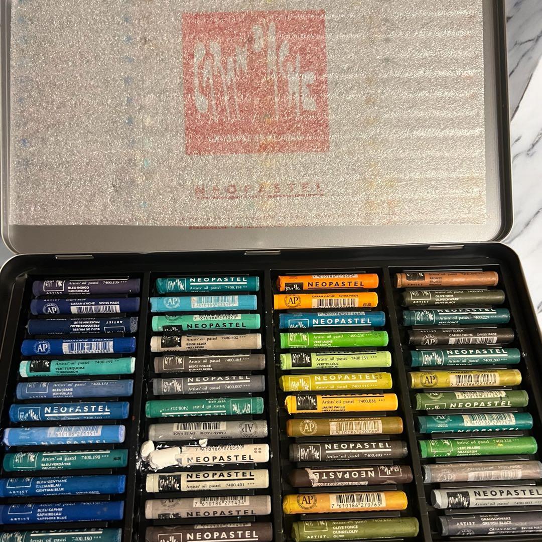 ◎最終値下げ◎カランダッシュ ネオパステル 油性 96色+白２本 チョークアート