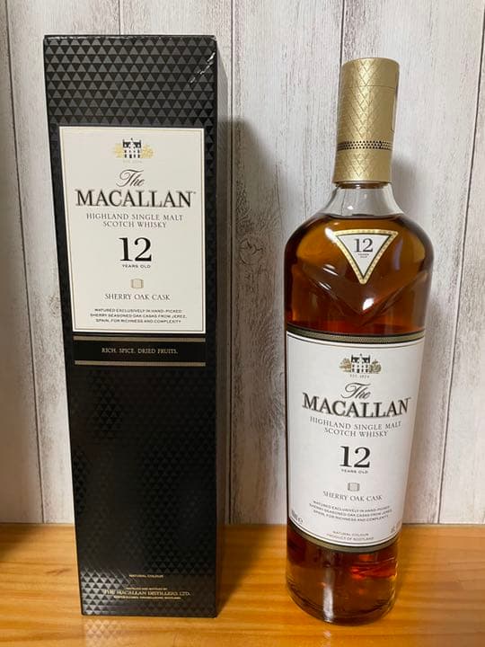 マッカラン12年 シェリーオークカスク700ml