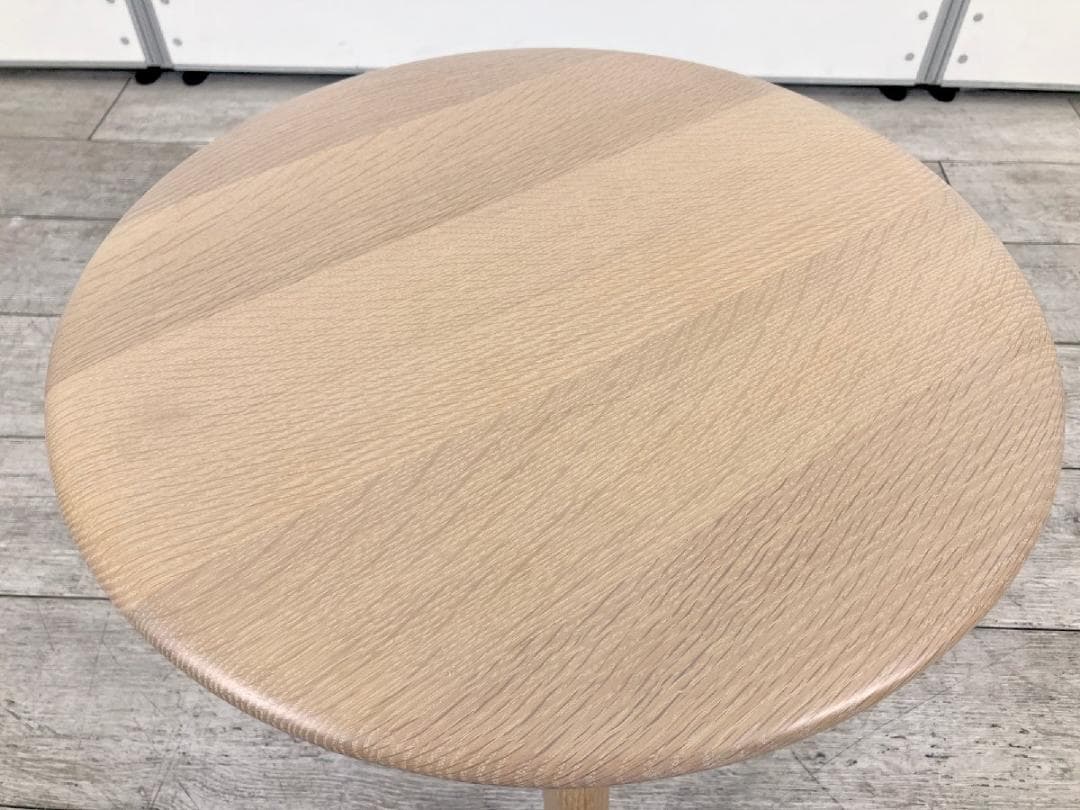 Ritzwell リッツウェル MO サイドテーブル ナラ材 φ500 18万