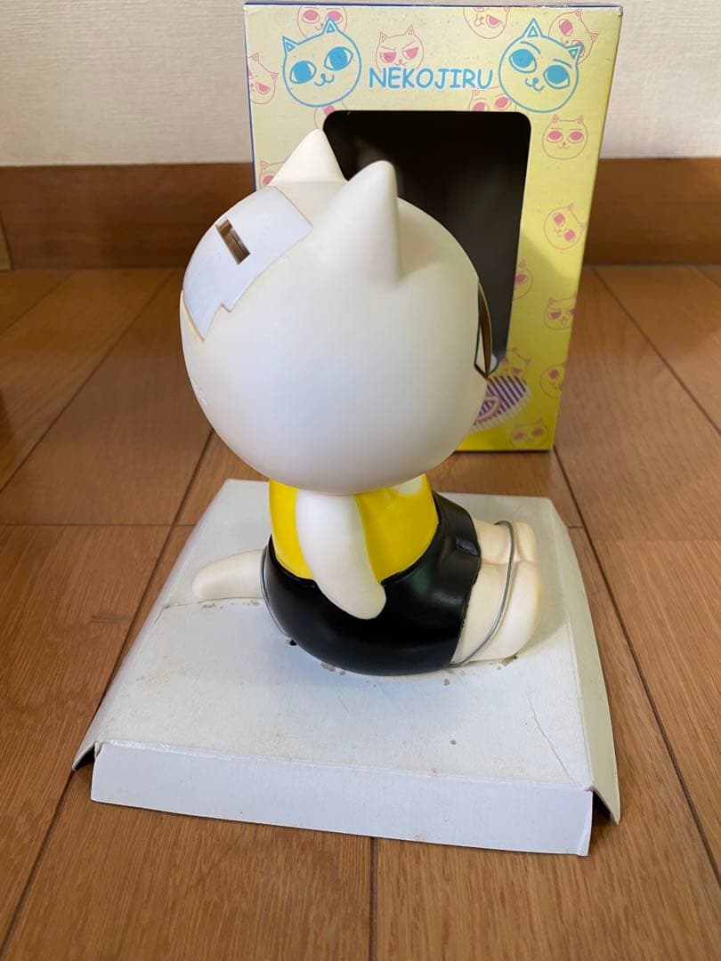 ねこぢる icバンク ソフビ　貯金箱　2体セット　大和堂　ねこぢるうどん