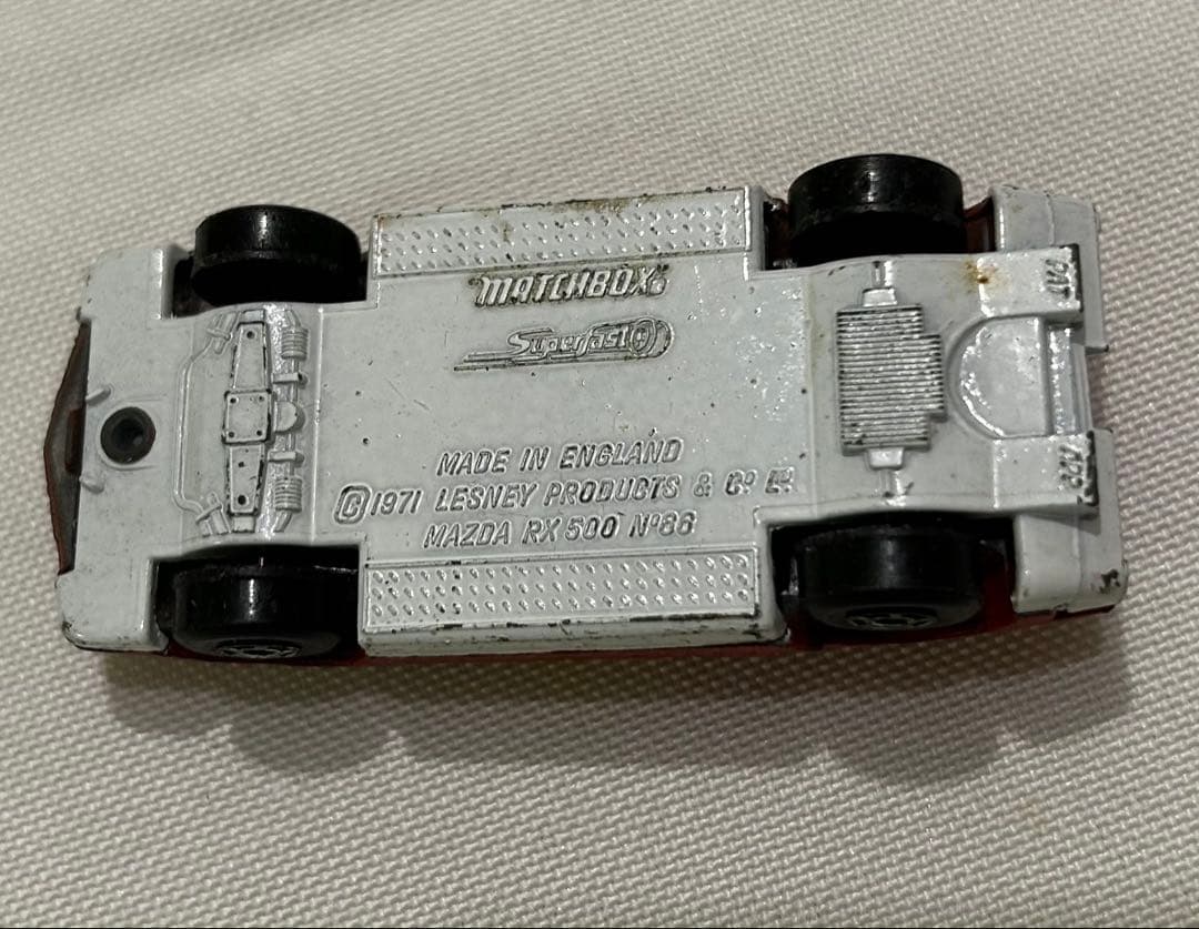 ミニカー MATCHBOX MAZDA RX500 & SuperFast MAD ROD