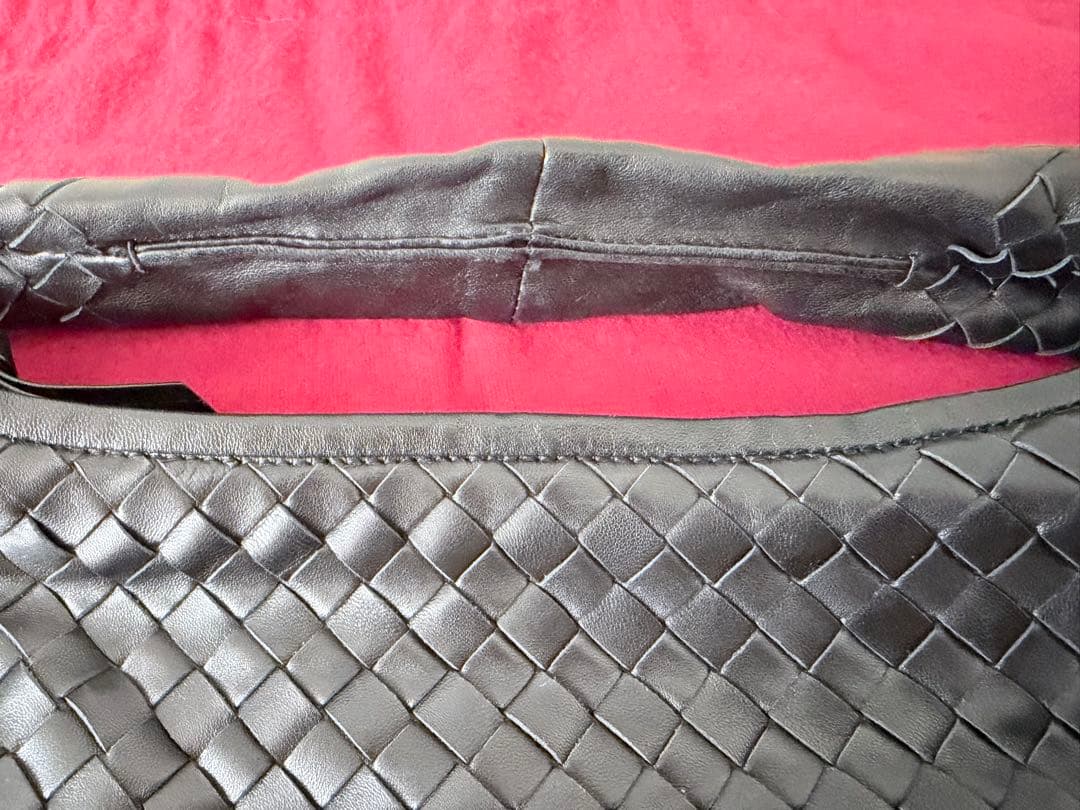 ボッテガヴェネタBottega Veneta☆ホーボーショルダーバック☆ブラック