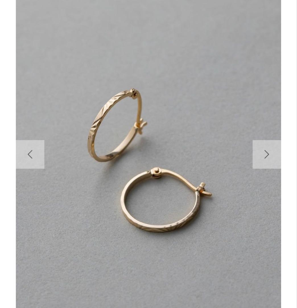 ete K10YG クレール カット ピアス エテ