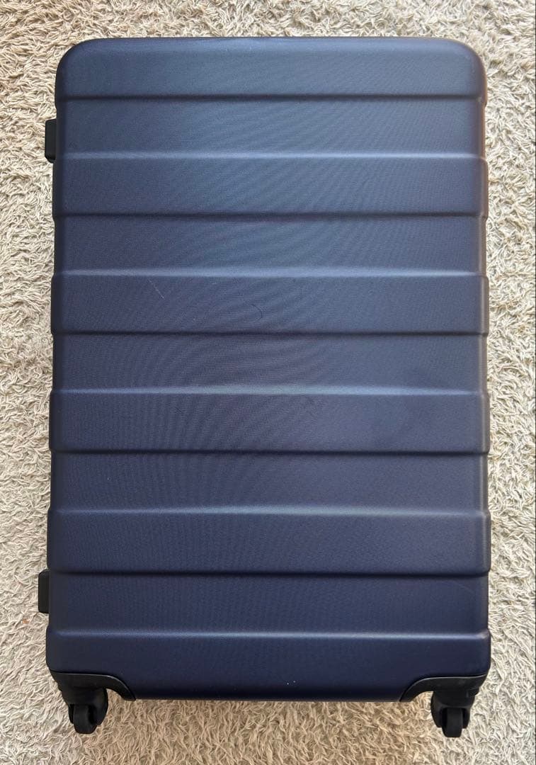無印良品 キャリーケース バーを自由に調節できる ハード スーツケース 63L