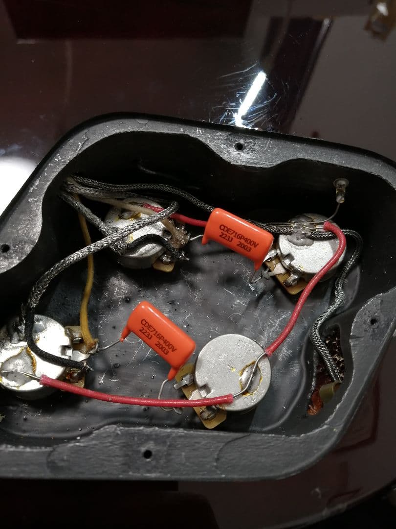 Burny Super Grade レスポールタイプ エレキギター ピンク