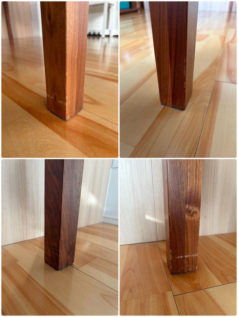 【期限付き出品】無印良品 無垢材ウォールナット テーブル 180cm