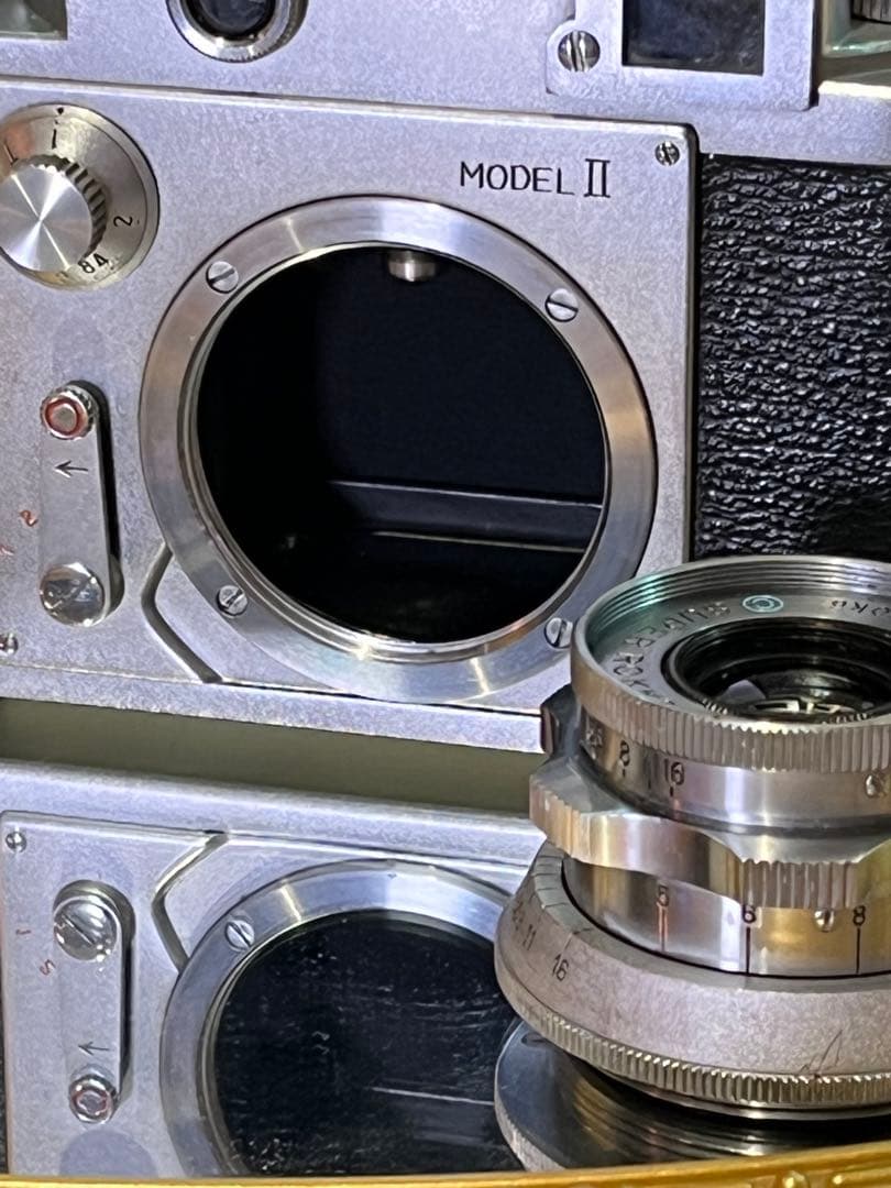 フィルムカメラ Minolta 35 Model II ROKKOR 45mm f2.8