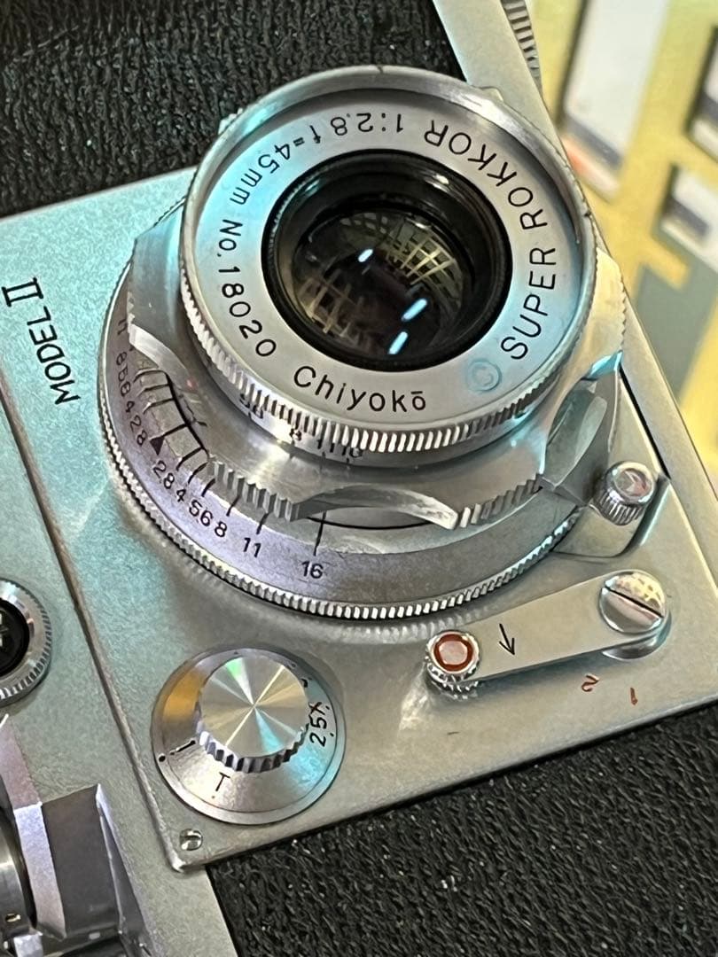 フィルムカメラ Minolta 35 Model II ROKKOR 45mm f2.8