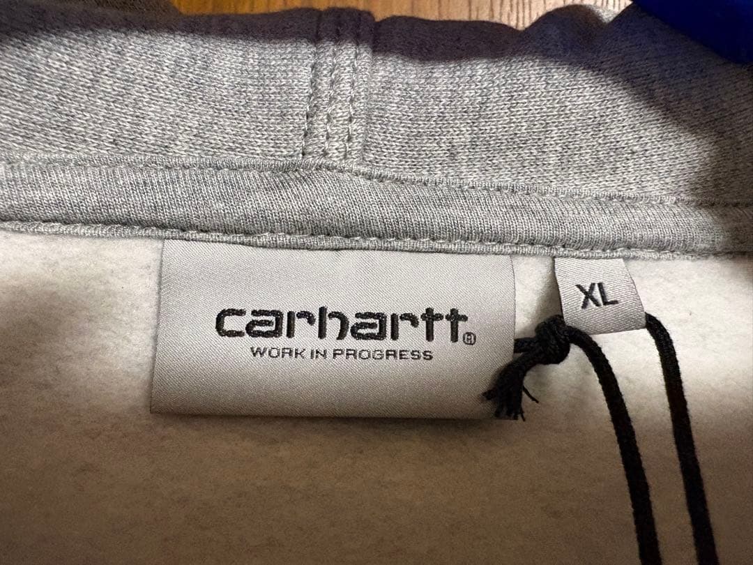 Carhartt グレー フルジップパーカー XL