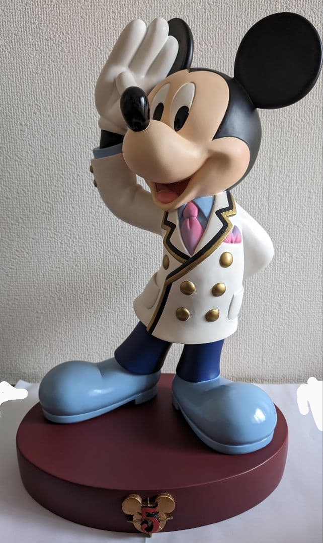 レア　東京ディズニーシー5周年　特大フィギュア　ミッキー