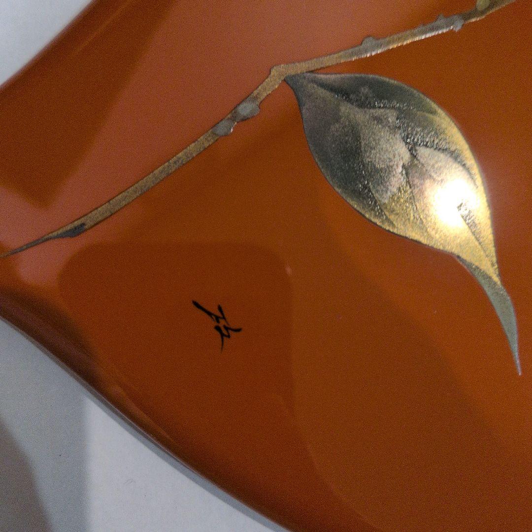 輪島塗人気作家小田原延子手鏡　象彦　山中塗　津軽塗　越前塗　春慶