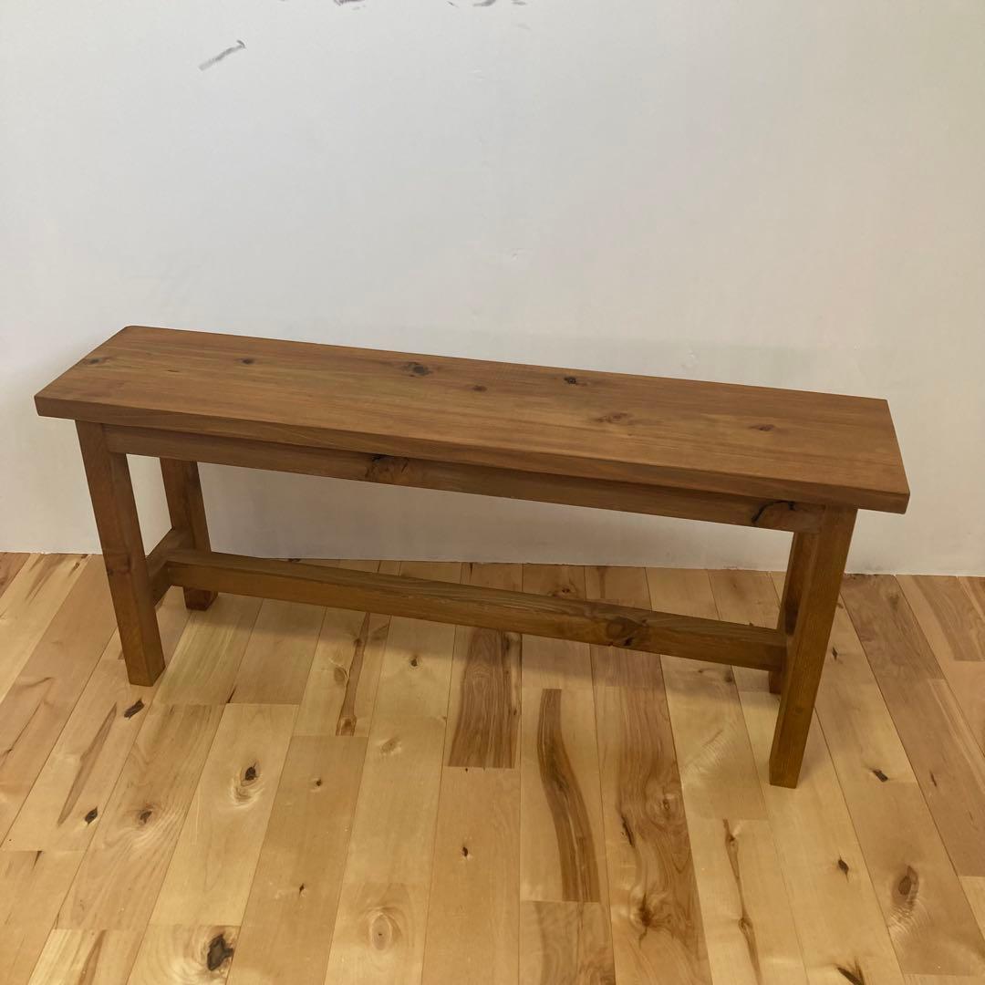 幅90cm 天然木　玄関ベンチ
