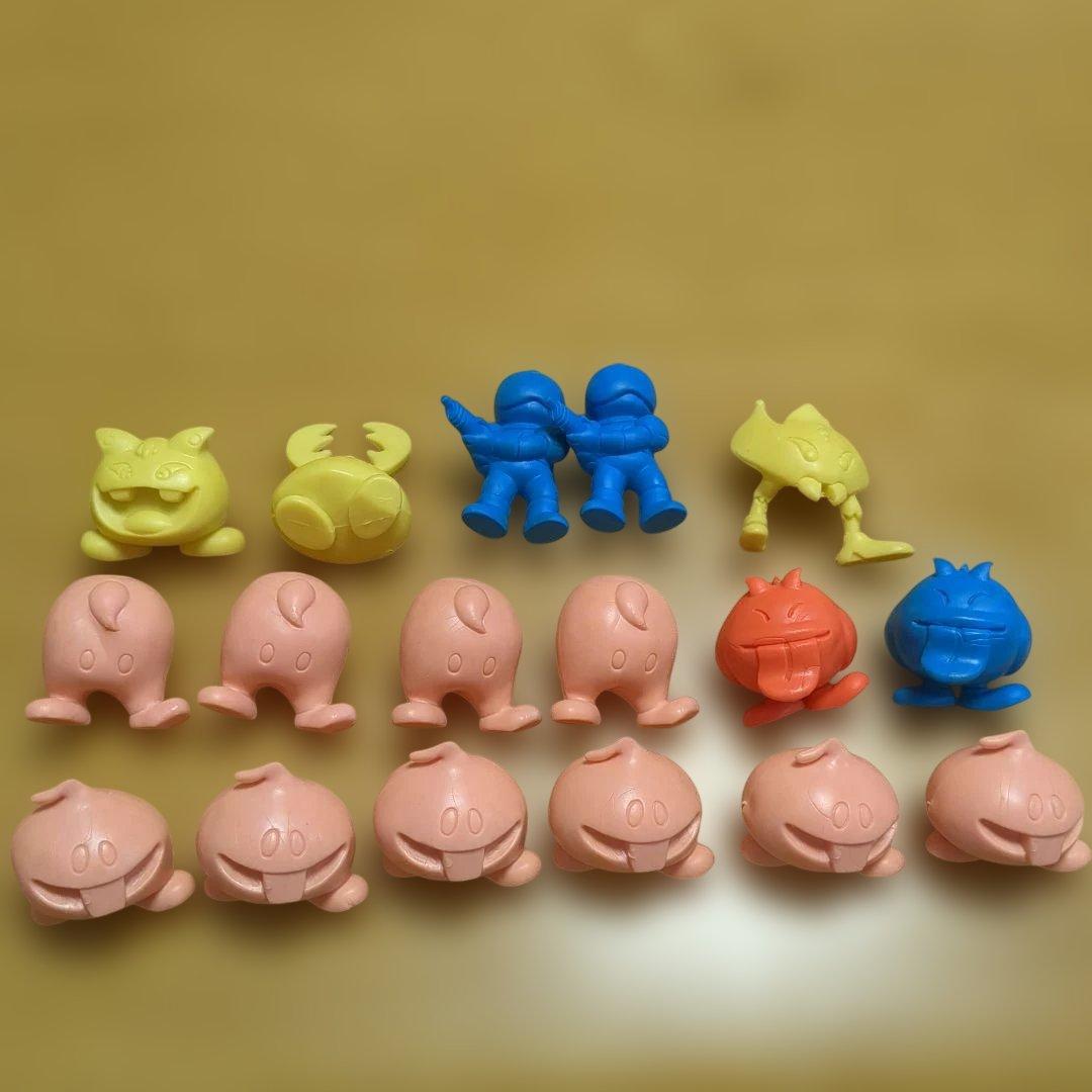 ファミコン　消しゴム　ワープマン　セット　レトロ　レア　ナムコ製