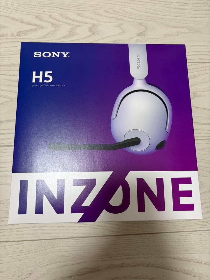 極美品 SONY INZONE H5 ゲーミングヘッドセット 付属品全てあり