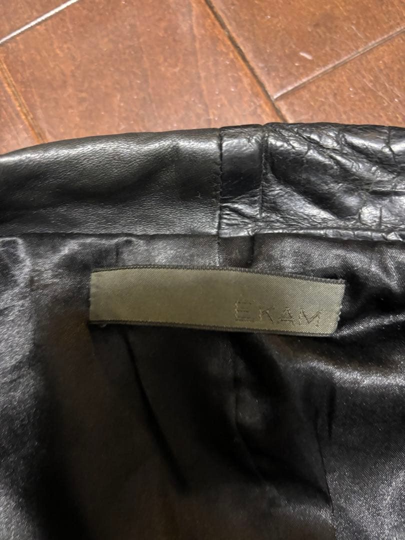 ‼*ル様 ekamライダース レザージャケット 短丈 v系 お兄系00s y2k