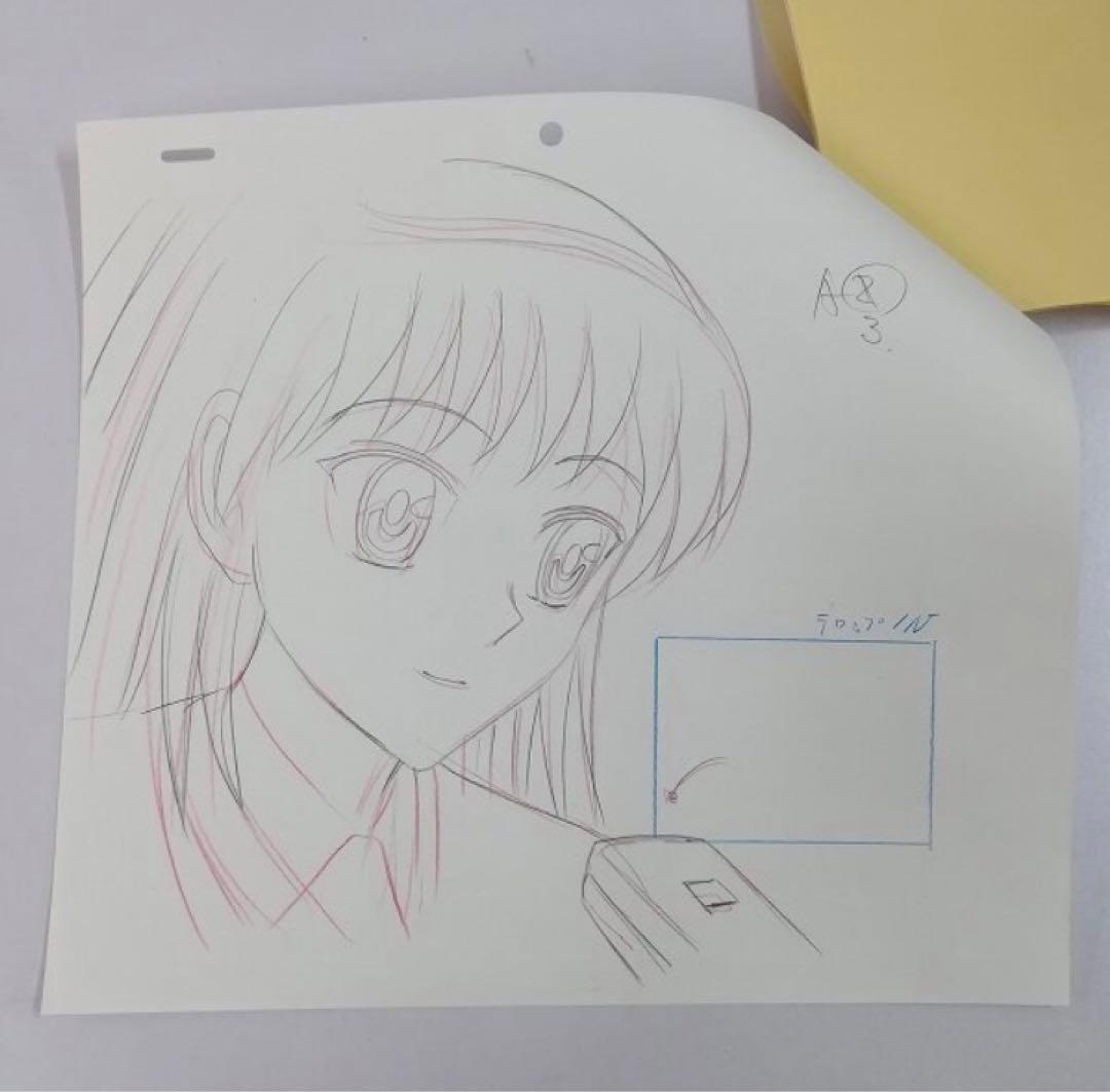 スクールランブル 塚本八雲 原画 動画 修正 レイアウト タイムシート等