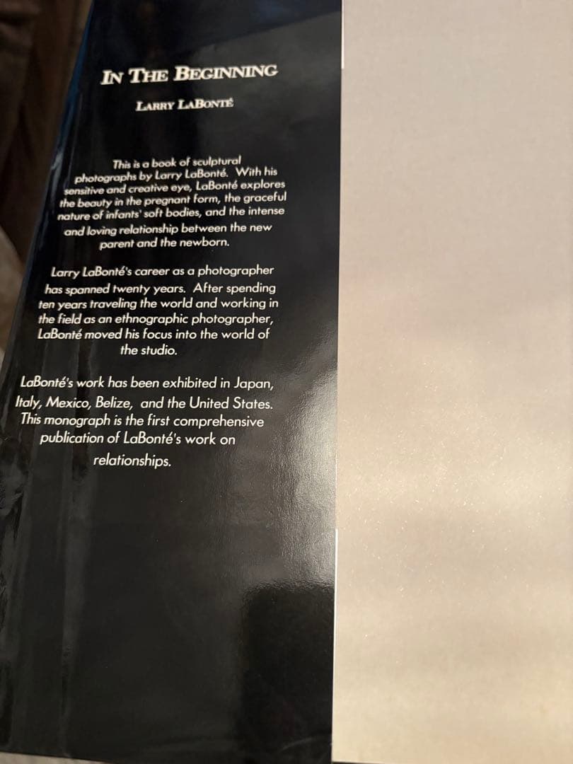 Larry LaBonte写真集+直筆サイン入額装写真アート本