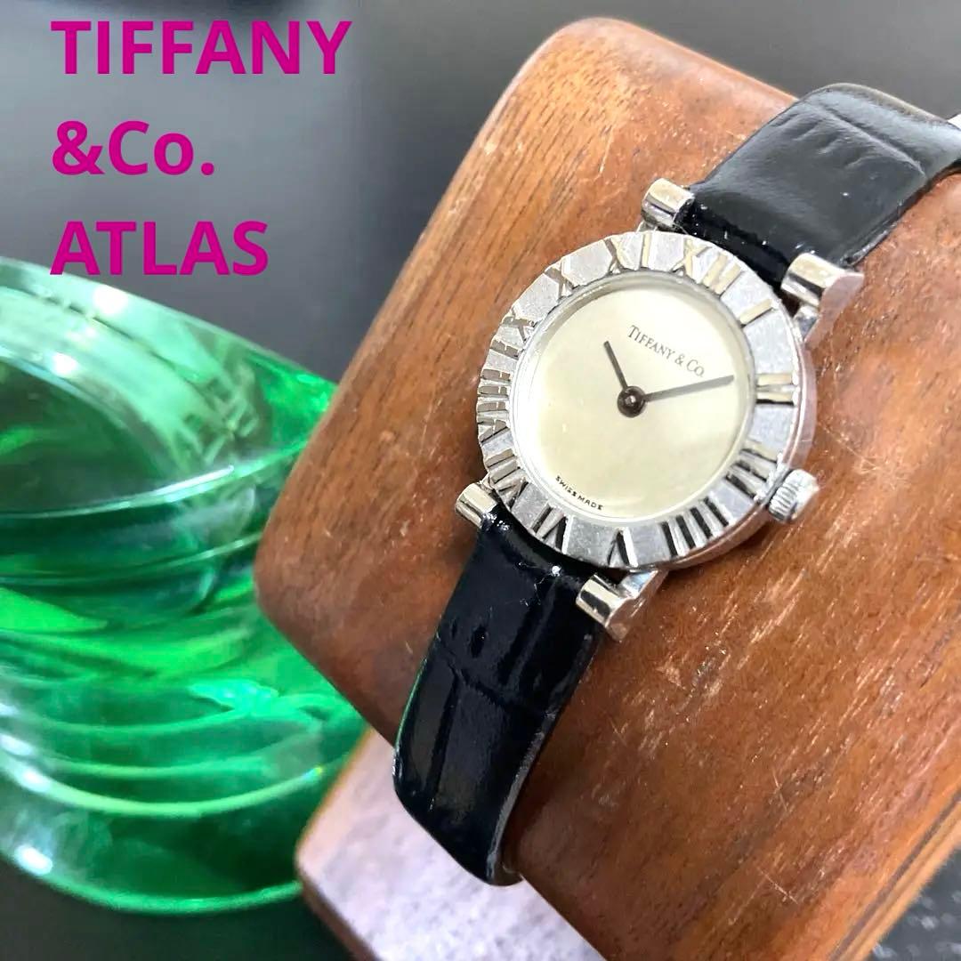《ティファニー》アトラス　レディース　電池交換済み稼働