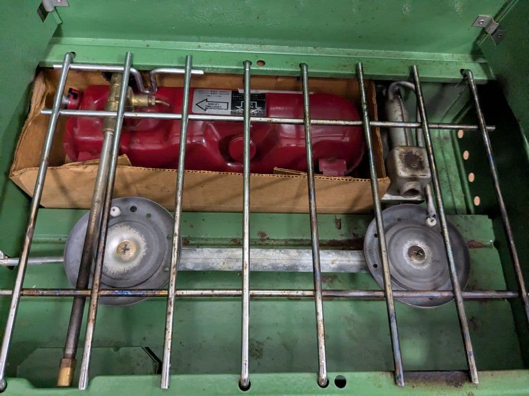 Coleman コンパクトツーバーナー DX 423-770J　アマガエル