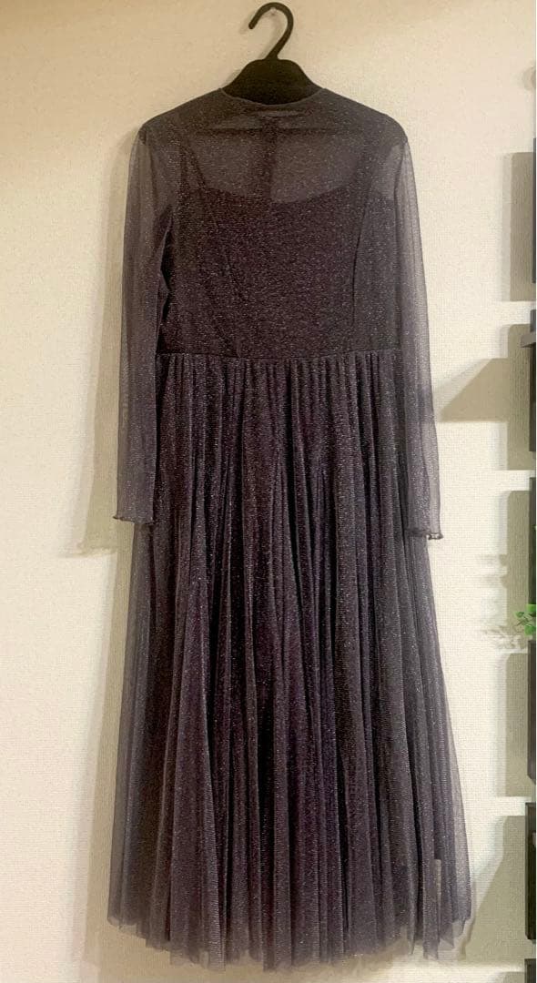 RUIRUE BOUTIQUE ラメチュールメロウワンピース