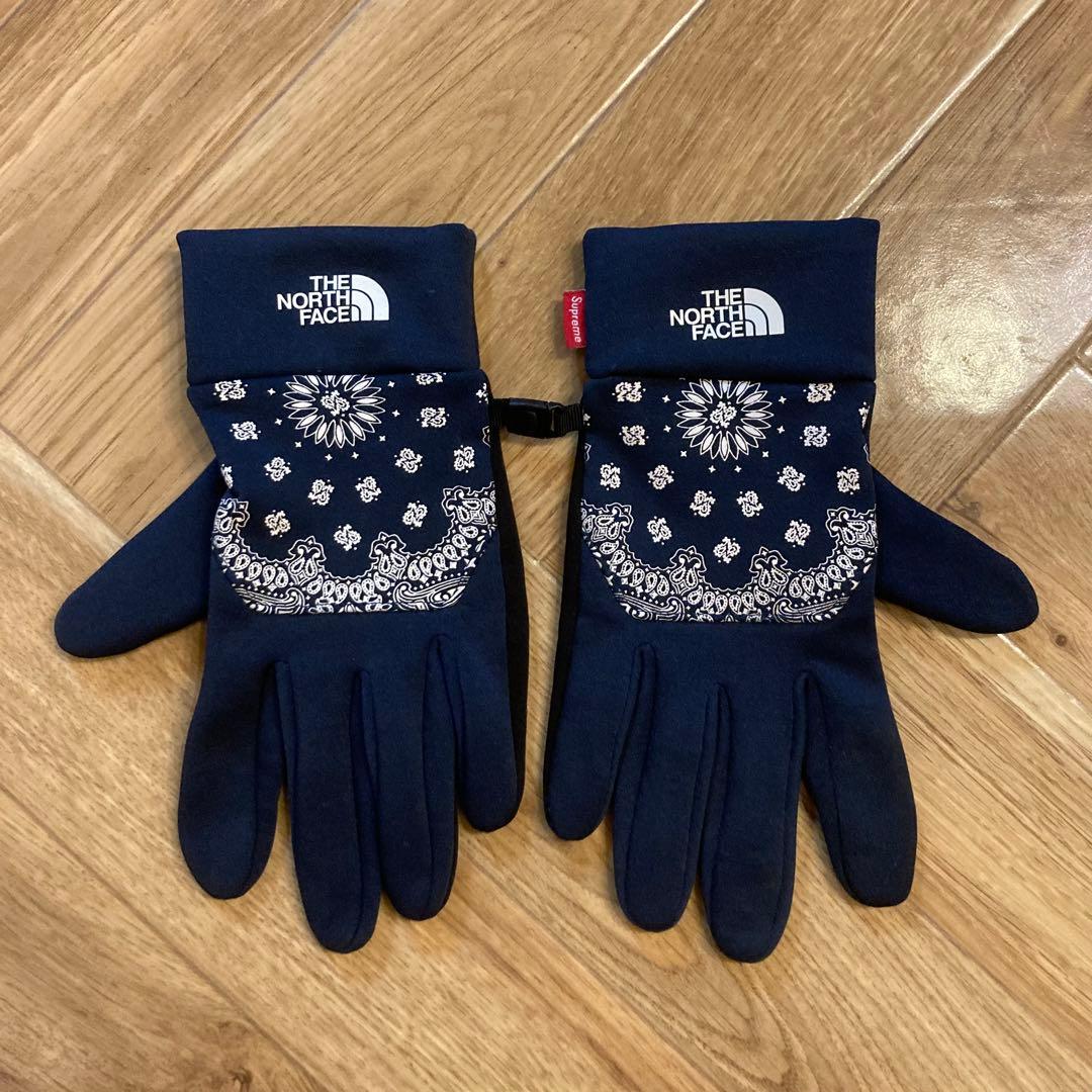 小物 supreme north face bandana etip gloves