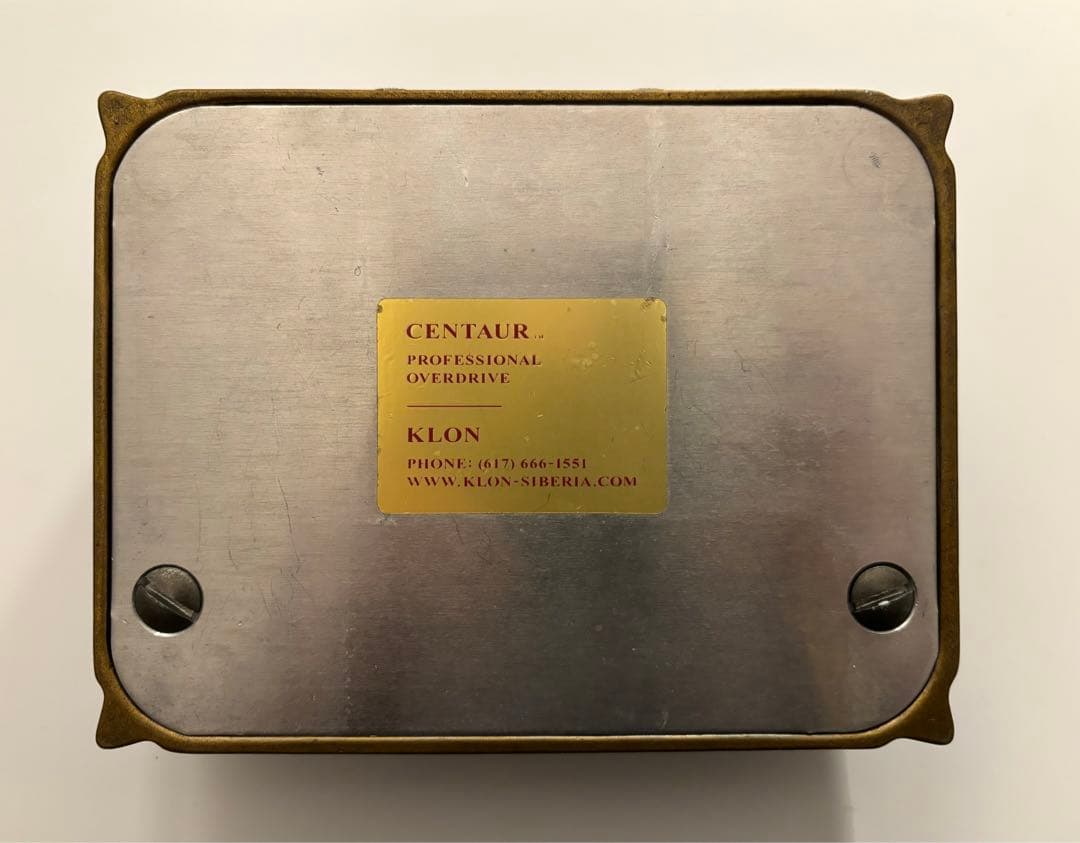 ギター KLON Centaur gold long tail