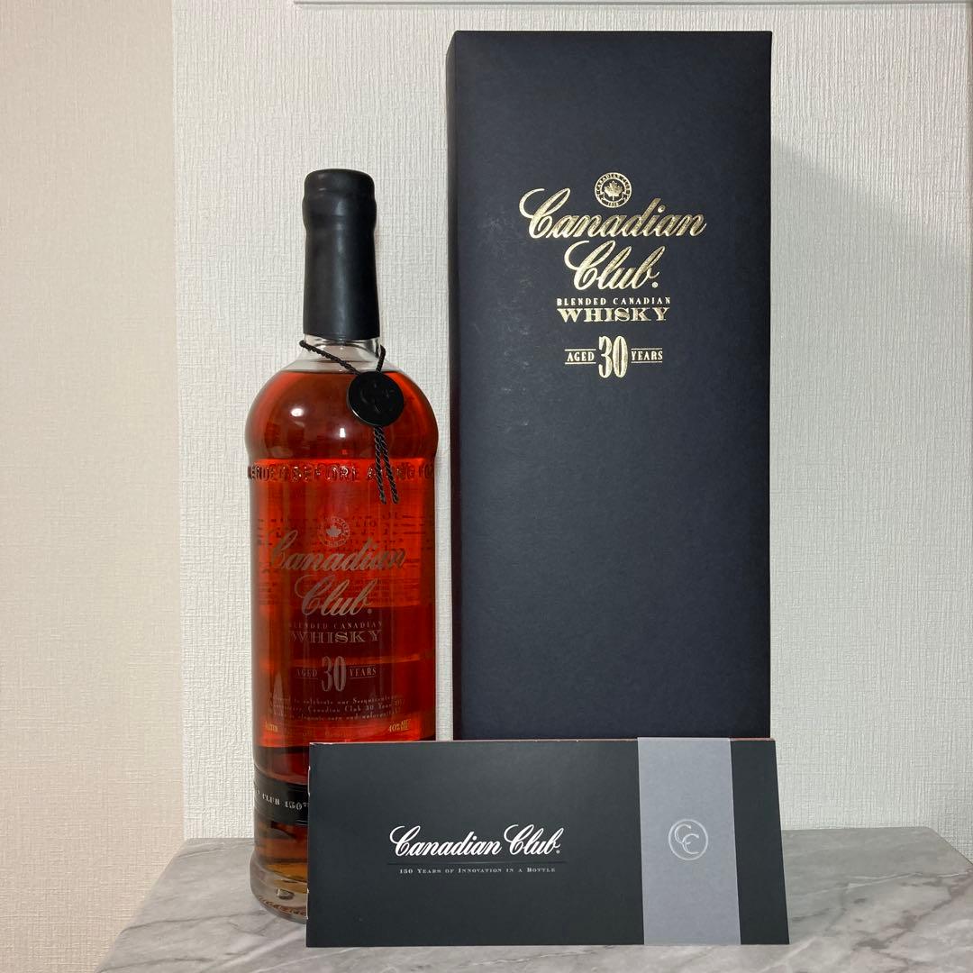 【nm_nm】カナディアンクラブ30年　1000ml　150周年記念ボトル