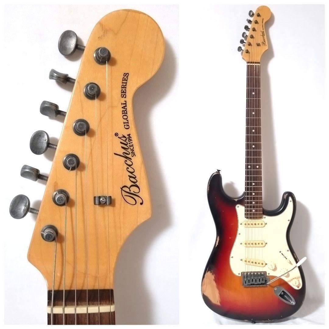 Bacchus　バッカス　BST-50RE　ストラトタイプ　レリック加工