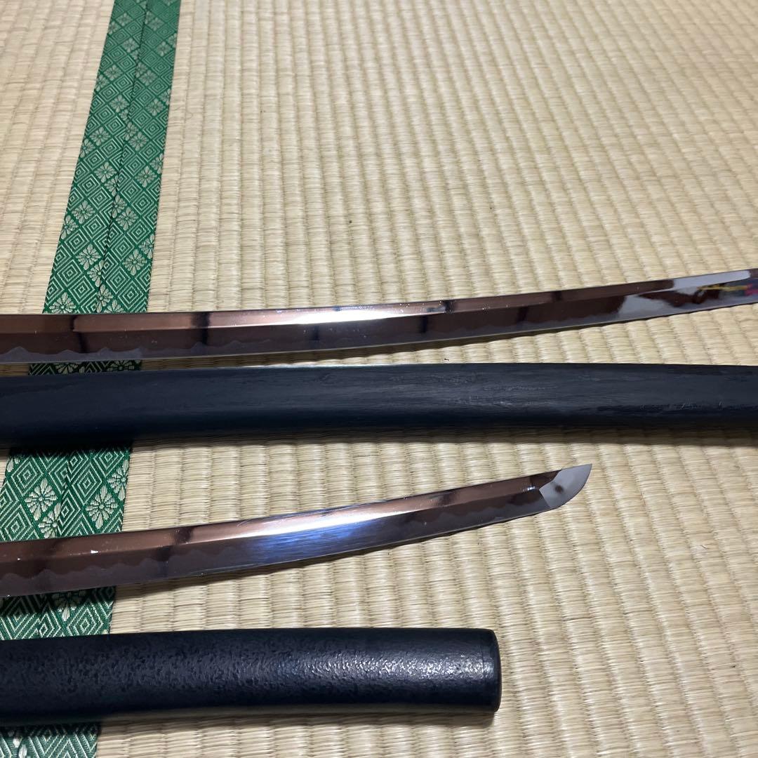 s194、模擬刀、日本刀 大刀と小刀のセット