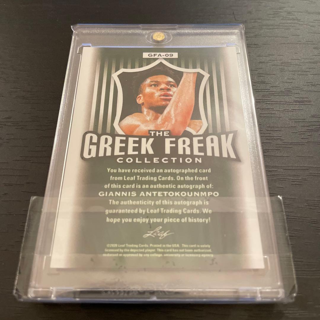 Giannis ヤニス アデトクンボ 直筆サインカード