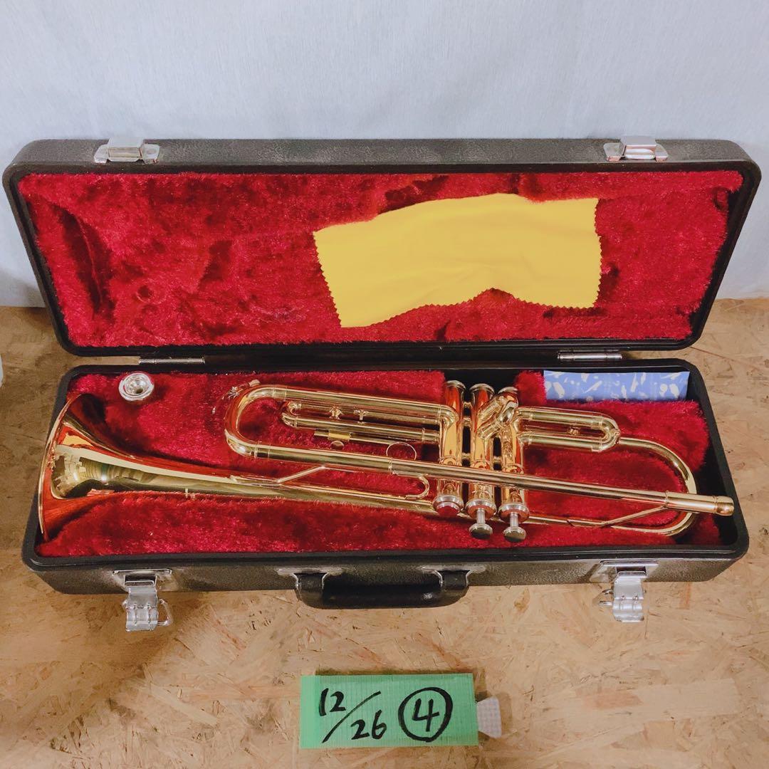 YAMAHA トランペット 管楽器 本体 ハードケース付 金管 楽器 中古