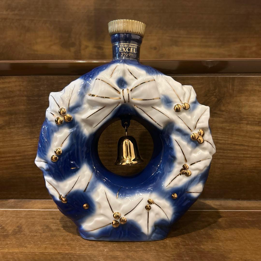 サントリーEXCEL ブランデー クリスマス・リースデザイン