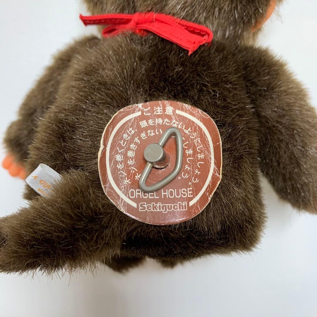 首ふり お座り オルゴール モンチッチ 女の子 monchhichi 1625