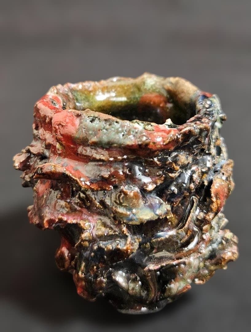 ぐい呑～創～　峰紅葉